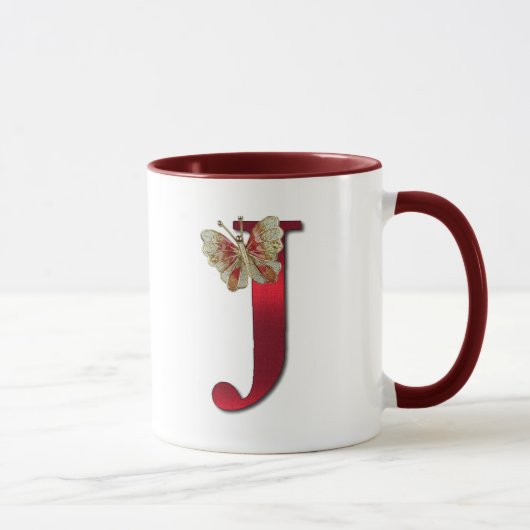 MUG PERSONNALISEZ LE NOM DE LETTRE (Droite)