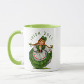 Mug Personnalisez le rétro Jour de la Saint Patrick (Gauche)