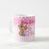 Mug Personnalisez les ours de bande dessinée de bébé (Devant gauche)