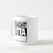 Mug personnalisez l'outta droit (Devant gauche)