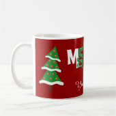 Mug Personnalisez un noble Joyeux Noël pour vous ! (Gauche)