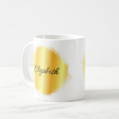 Mug Personnalisez votre nom calqué Modèle tendance (Devant gauche)