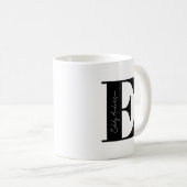 Mug Personnalisez votre nom Commencez par E (Devant droit)