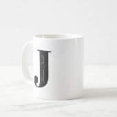 Mug Personnalisez votre nom Commencez par la lettre J (Devant gauche)