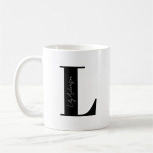 Mug Personnalisez votre nom Commencez par la lettre L