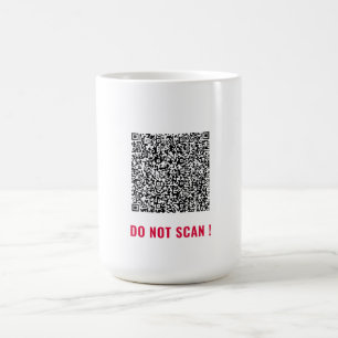 Mug Personnalisez votre QR Code Scan Info Funky Coffee