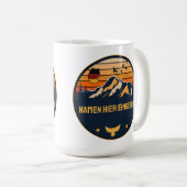 Mug Personnalisierter Ortsname Deutschland Runddesign (Devant droit)