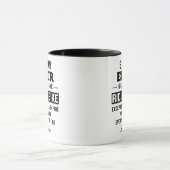 Mug Personnalité âgée drôle (Centre)