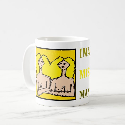 Mug Personnalité des signes Zodiac personnalisable Gem (Devant gauche)