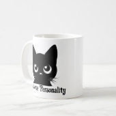 Mug Personnalité Pawsome Design de chat (Devant gauche)
