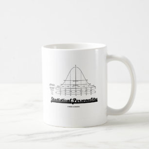 Mug Personnalité statistique (courbe de Bell)