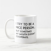 Mug Personne agréable (Gauche)