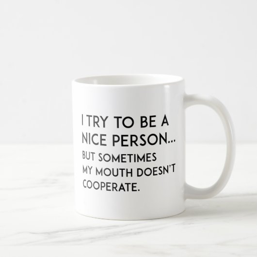 Mug Personne agréable (Droite)