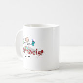 Mug Personne de bâton de pharmacien--Cadeaux (Devant gauche)