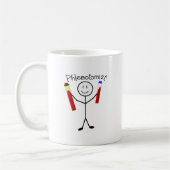 Mug Personne de bâton de Phlebotomist (Gauche)