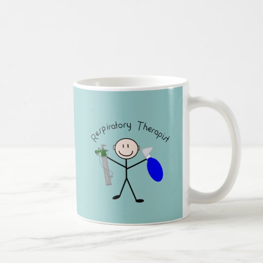 Mug Personne de bâton de thérapeute respiratoire (Droite)
