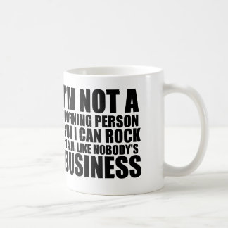 Mug personne de matin