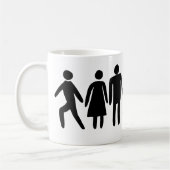 Mug Personne Femme Homme Caméra TV (Gauche)