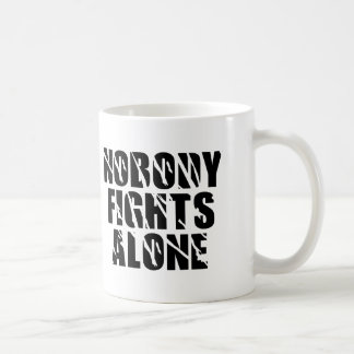 Mug Personne ne combat seul - Équipe de balises