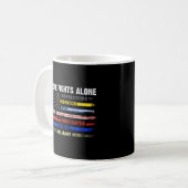 Mug Personne ne combat seul les héros de première répo (Devant gauche)