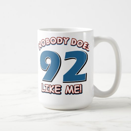 Mug Personne ne fait 92 comme moi ! (Droite)