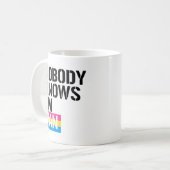 Mug Personne ne sait que je suis casserole - - les (Devant gauche)