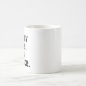 Mug Personne Ne Se Soucie De Train Plus Harder  (Centre)