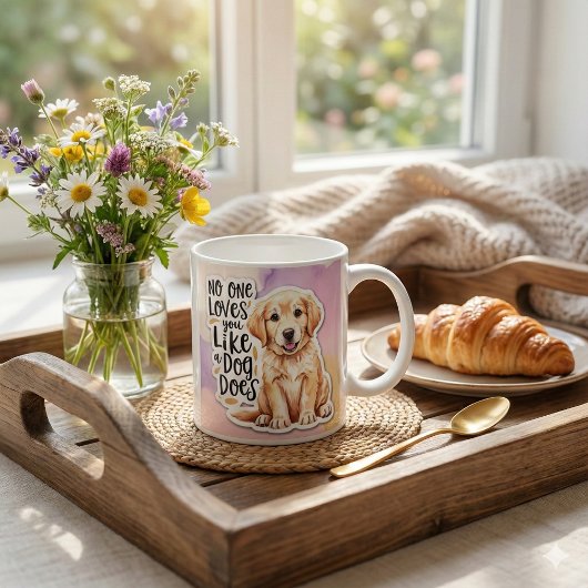 Mug Personne Ne T'Aime Comme Un Chien Qui Tue
