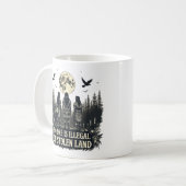 Mug Personne N'Est Illégal Sur Les Terres Volées Améri (Devant gauche)