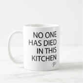 Mug Personne N'Est Mort Dans Cette Cuisine, Pourtant C (Gauche)