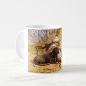 MUG PERSONNEL AMÉRICAIN DE COMBAT (Devant gauche)