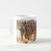 MUG PERSONNEL AMÉRICAIN DE COMBAT (Devant gauche)