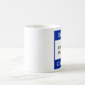 Mug personnel - Bleu (Centre)