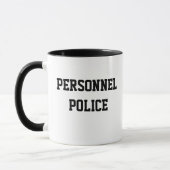 Mug Personnel de police Funny HR Nickname Cadeau (Gauche)