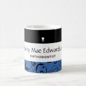 Mug Personnel du service dentaire Pro Damask (Centre)