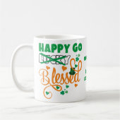 Mug PERSONNEL HEUREUX GO Lucky BLESSED St Patrick's Da (Gauche)