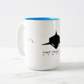 Mug personnel HMB - Edition spéciale Ocean Blue (Devant gauche)