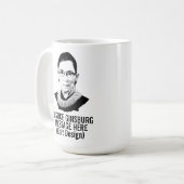 MUG PERSONNEL RUTH BADER GINSBURG (Devant gauche)