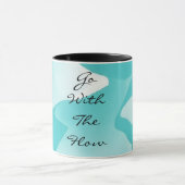 Mug Personnelle Aller Avec Le Flux Art Mug (Centre)