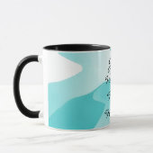 Mug Personnelle Aller Avec Le Flux Art Mug (Gauche)