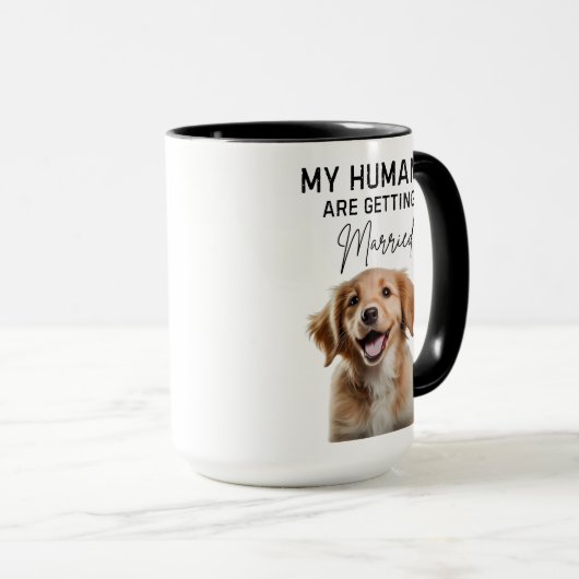 Mug Personnellement, Mes Humains Se Marient, Mariage D (Devant droit)