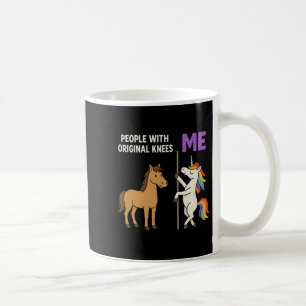Mug Personnes Avec Les Genoux D'Origine Et Moi Unicorn