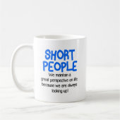 Mug Personnes courtes drôles (Gauche)