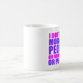 Mug PERSONNES de MATIN (citation drôle) (Centre)