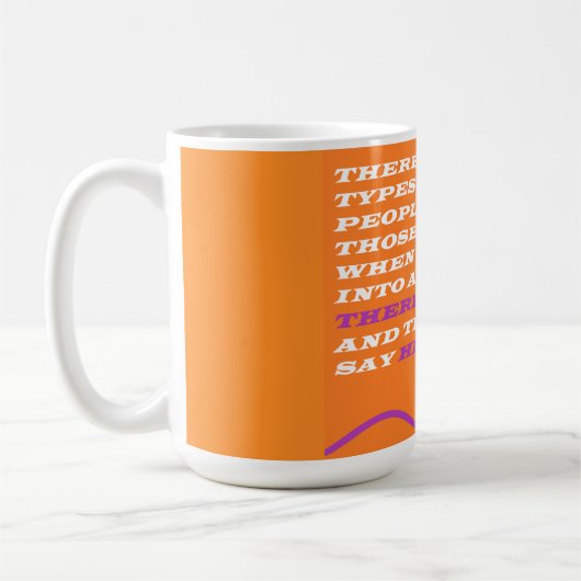 Mug Personnes et types message de sagesse (Gauche)