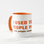 Mug Personnes Humour (Devant gauche)