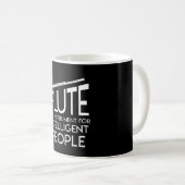 Mug Personnes intelligentes d'instrument de joueur de (Devant droit)
