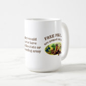 Mug Personnes libres (Devant droit)