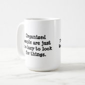 Mug Personnes organisées (Devant gauche)