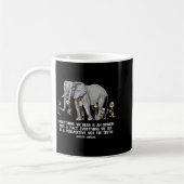 Mug Perspective Citation Marcus Aurelius Elephant Illu (Gauche)
